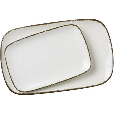 Assiettes de service beige crème Ritzenhoff & Breker - Assiettes de Service Assiettes de service beige crème Ritzenhoff & Breker - Assiettes de Service