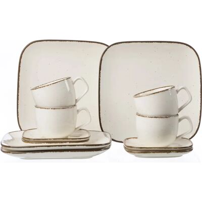 RITZENHOFF & BREKER - CASA Coffee Service Set - 12 pcs, beige RITZENHOFF & BREKER - CASA Coffee Service Set - 12 pcs, beige