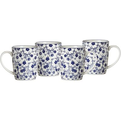 Ensemble de Tasses à Café Royal Sakura - Céramique, 350ml Ensemble de Tasses à Café Royal Sakura - Céramique, 350ml