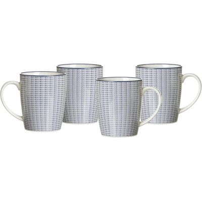 Ritzenhoff & Breker Royal Makoto Kaffeetassen-Set - 4 Stück - 350ml Ritzenhoff & Breker Royal Makoto Kaffeetassen-Set - 4 Stück - 350ml