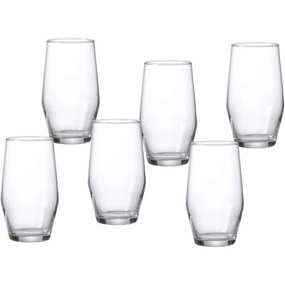 RITZENHOFF & BREKER Salsa Longdrinkglas - 370ml, 6 Stück, Transparent RITZENHOFF & BREKER Salsa Longdrinkglas - 370ml, 6 Stück, Transparent