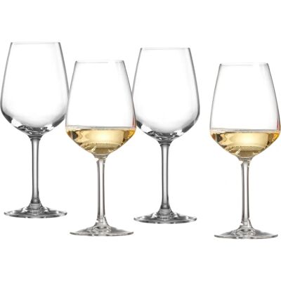 Verres à vin blanc Mambo de Ritzenhoff & Breker - 4 pcs, 300ml, Cristal Verres à vin blanc Mambo de Ritzenhoff & Breker - 4 pcs, 300ml, Cristal