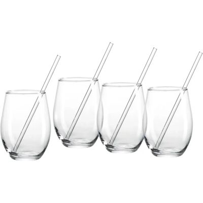RITZENHOFF & BREKER Gin Longdrinkglas Set - 8 st - 590ml - Klar - Cocktail RITZENHOFF & BREKER Gin Longdrinkglas Set - 8 st - 590ml - Klar - Cocktail