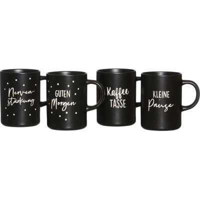 RITZENHOFF & BREKER Schwarz Porzellan Kaffee Becher - Becher RITZENHOFF & BREKER Schwarz Porzellan Kaffee Becher - Becher