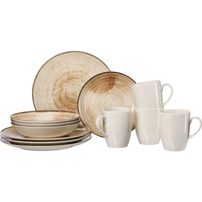 RITZENHOFF & BREKER Siena Geschirr-Set - 12 Teile für 4 RITZENHOFF & BREKER Siena Geschirr-Set - 12 Teile für 4