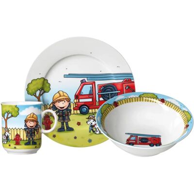 Ritzenhoff & Breker Kinderset Feuerwehrmann Bernie - Kinder Geschirr Ritzenhoff & Breker Kinderset Feuerwehrmann Bernie - Kinder Geschirr