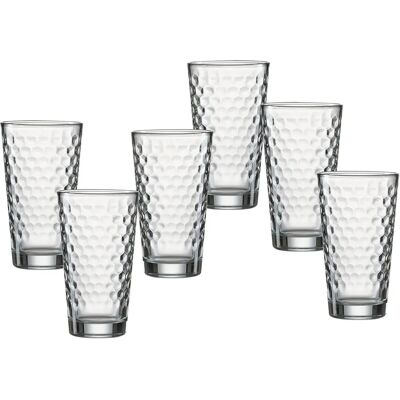 Ritzenhoff & Breker Favo Clear Drink Glass - Drink Glass Ritzenhoff & Breker Favo Clear Drink Glass - Drink Glass