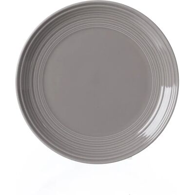 Levi - Flirt by R&B - Grau - 21 cm - Dessertplatte Levi - Flirt by R&B - Grau - 21 cm - Dessertplatte