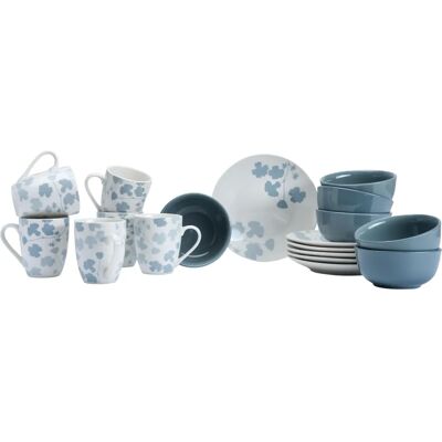 Ritzenhoff & Breker Ida Floral Porcelain Dinnerware Set for 6 - Landhaus/Scandi Style Ritzenhoff & Breker Ida Floral Porcelain Dinnerware Set for 6 - Landhaus/Scandi Style