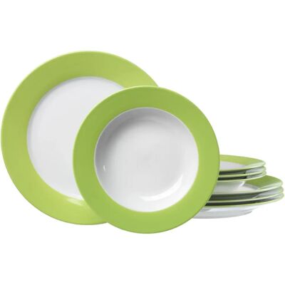 Ritzenhoff & Breker Grünes Geschirrset - 8-teilig für 4 Personen Ritzenhoff & Breker Grünes Geschirrset - 8-teilig für 4 Personen