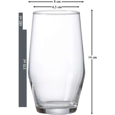 Ritzenhoff & Breker Longdrinkglas Salsa - Longdrinkglas Ritzenhoff & Breker Longdrinkglas Salsa - Longdrinkglas