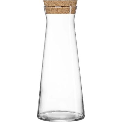 Carafe en verre 'CORCHO' - 1,0 L, élégante, compatible lave-vaisselle - Publicité Carafe en verre 'CORCHO' - 1,0 L, élégante, compatible lave-vaisselle - Publicité