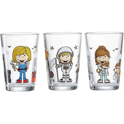 Ritzenhoff & Breker - Berufe Mädchen 3er Set - Glassware Ritzenhoff & Breker - Berufe Mädchen 3er Set - Glassware
