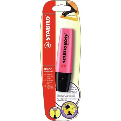 STABILO Boss Original Pink Marker - Marker STABILO Boss Original Pink Marker - Marker