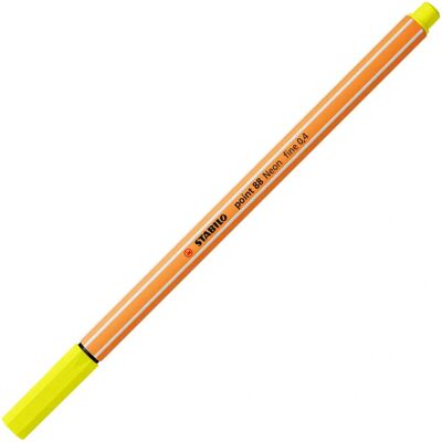 STABILO Point 88 Fineliner - Precyzyjny Atrament na Bazie Wody - Żółty - Rodzaj Produktu STABILO Point 88 Fineliner - Precyzyjny Atrament na Bazie Wody - Żółty - Rodzaj Produktu