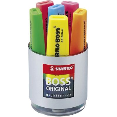 Stabilo BOSS Originální zvýrazňovač - Žlutý Stabilo BOSS Originální zvýrazňovač - Žlutý