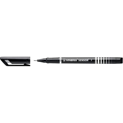 STABILO SENSOR Fineliner - Fineliner, Czarny, 1 szt STABILO SENSOR Fineliner - Fineliner, Czarny, 1 szt