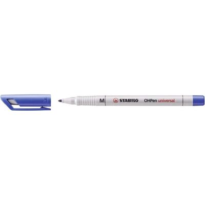 STABILO OHPen Marker 10 db Gömb alakú hegy Kék - Marker STABILO OHPen Marker 10 db Gömb alakú hegy Kék - Marker