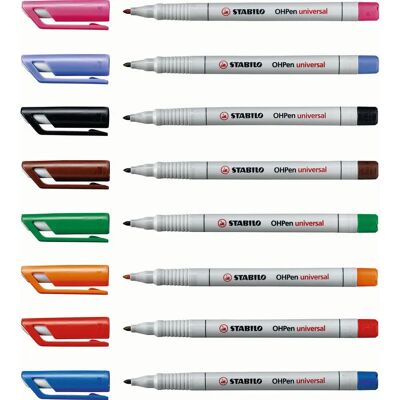 Marqueur universel STABILO OHPen - Multicolore - Marqueur Marqueur universel STABILO OHPen - Multicolore - Marqueur