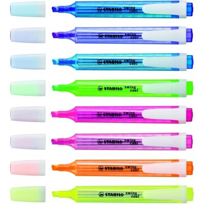 STABILO Swing Cool Marker - 8 Stück Mehrfarbig STABILO Swing Cool Marker - 8 Stück Mehrfarbig
