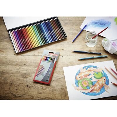 STABILO Aquacolor Pastellstifte - Bunt - 12 Stück STABILO Aquacolor Pastellstifte - Bunt - 12 Stück