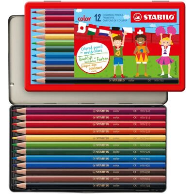 STABILO 1812-77 Farbstift - Buntstift-Set für Schule STABILO 1812-77 Farbstift - Buntstift-Set für Schule