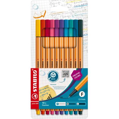 Set di Fineliner STABILO Point 88 - Strumento di scrittura e disegno Set di Fineliner STABILO Point 88 - Strumento di scrittura e disegno