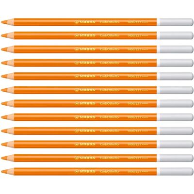 Stabilo 12 CarbOthello orange - colored pencils Stabilo 12 CarbOthello orange - colored pencils