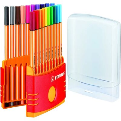 Stabilo Point 88 fineliner - Multicolor 20 st. Stabilo Point 88 fineliner - Multicolor 20 st.
