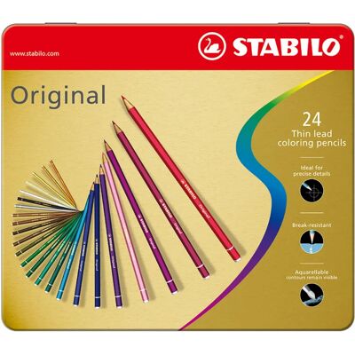 STABILO Original Multicolour 24 pcs - Colored Pencils STABILO Original Multicolour 24 pcs - Colored Pencils