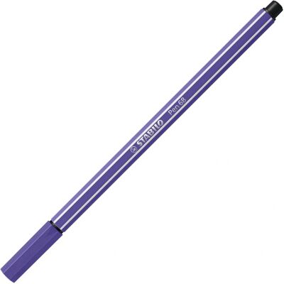 Stabilo Pen 68 Violett - Filtpenna - 1mm - 10 st Stabilo Pen 68 Violett - Filtpenna - 1mm - 10 st
