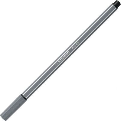 Caneta de feltro Stabilo Pen 68 Cinza claro - Caneta de feltro Caneta de feltro Stabilo Pen 68 Cinza claro - Caneta de feltro