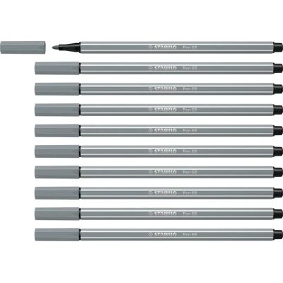 Marcador Stabilo Águarelavel Gris Azulado Claro - 1mm Marcador Stabilo Águarelavel Gris Azulado Claro - 1mm