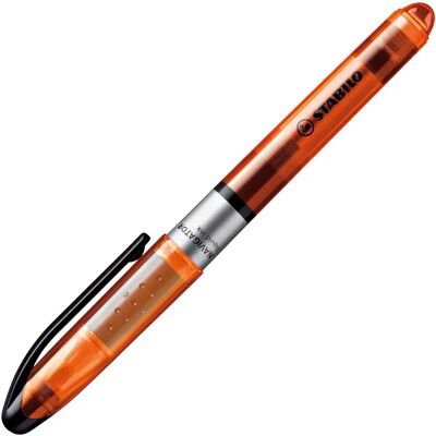 Surligneur STABILO Navigator - Double Pointe Fluorescent Orange - Publicité Surligneur STABILO Navigator - Double Pointe Fluorescent Orange - Publicité