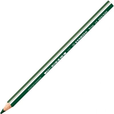 STABILO Trio Thick Vert - Crayons de couleur - Publicité STABILO Trio Thick Vert - Crayons de couleur - Publicité