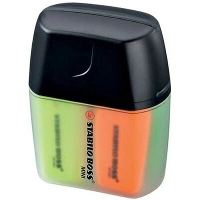 STABILO Boss Mini Textmarker - Doppelspitze, Wasserbasierte Tinte, Bunte Farben STABILO Boss Mini Textmarker - Doppelspitze, Wasserbasierte Tinte, Bunte Farben