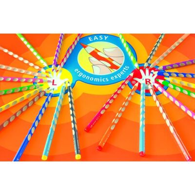 Ergonomikus színes ceruzák Stabilo EasyColors - Többszínű - 6 db Ergonomikus színes ceruzák Stabilo EasyColors - Többszínű - 6 db