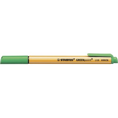 STABILO Greenpoint Fineliner - Umweltfreundlich, 0,8mm, Grün - Marker STABILO Greenpoint Fineliner - Umweltfreundlich, 0,8mm, Grün - Marker