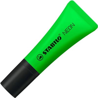 STABILO Neon Textmarker - Grün, 2/5mm, Keilspitze STABILO Neon Textmarker - Grün, 2/5mm, Keilspitze