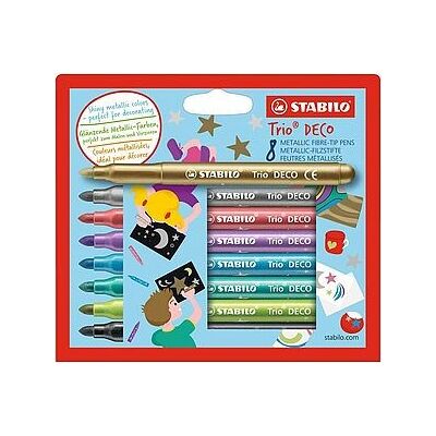 STABILO Metallic Felt Pen Set - 8 Colors STABILO Metallic Felt Pen Set - 8 Colors