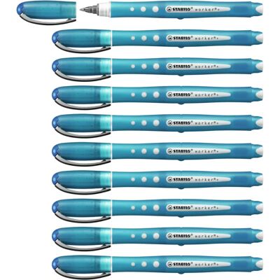 Stabilo Worker+ Färgglada Rollerball-penna 10-pack Stabilo Worker+ Färgglada Rollerball-penna 10-pack