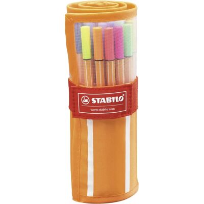 Zestaw 30 mazaków Stabilo Point 88 Wielokolorowych Zestaw 30 mazaków Stabilo Point 88 Wielokolorowych