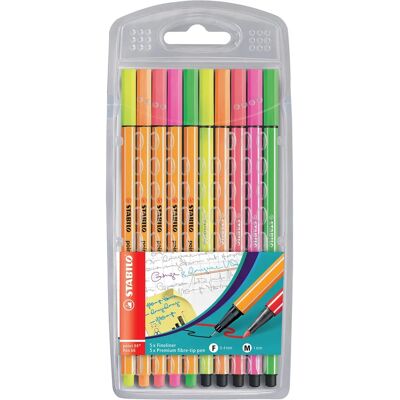 Stylos fineliner Stabilo Point 88 - Pack de 20 - Publicité Stylos fineliner Stabilo Point 88 - Pack de 20 - Publicité