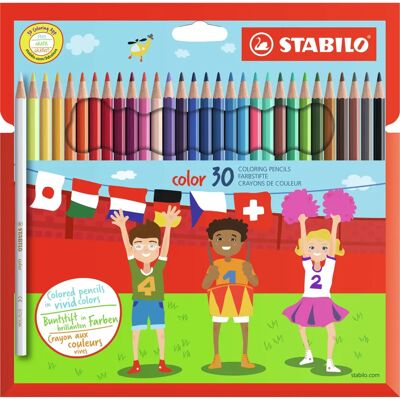 STABILO Multi Colour Pencil - Colour Pencil - 30 pcs STABILO Multi Colour Pencil - Colour Pencil - 30 pcs