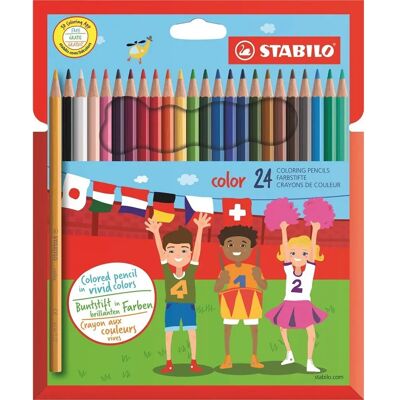 Stabilo 4006381488044 Matite Colorate - Pack da 24 - Strumenti di Disegno Colorati Stabilo 4006381488044 Matite Colorate - Pack da 24 - Strumenti di Disegno Colorati