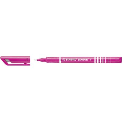 STABILO Pink Sensor Fineliner - Feine Spitze - Kunststift STABILO Pink Sensor Fineliner - Feine Spitze - Kunststift