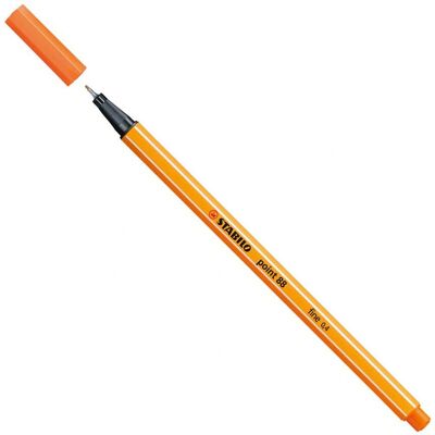 STABILO Point 88 Marqueur Fin - Orange - Publicité STABILO Point 88 Marqueur Fin - Orange - Publicité