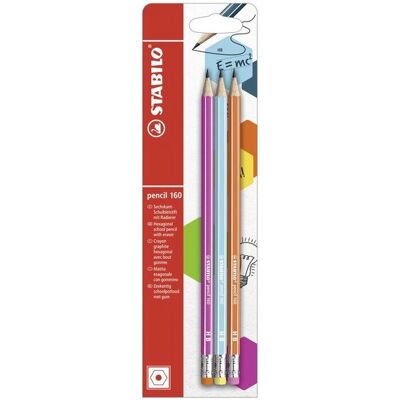 STABILO Bleistift 160 HB - Hochwertiger sechskantiger Graphitstift STABILO Bleistift 160 HB - Hochwertiger sechskantiger Graphitstift