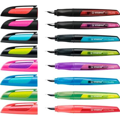 STABILO EASYbuddy bläckpenna - ergonomisk, återfyllbar, höger/vänsterhänt STABILO EASYbuddy bläckpenna - ergonomisk, återfyllbar, höger/vänsterhänt