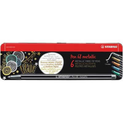 Stabilo Pen 68 Métallique - Moyenne - Multicolore - Art & Bricolage - Publicité Stabilo Pen 68 Métallique - Moyenne - Multicolore - Art & Bricolage - Publicité